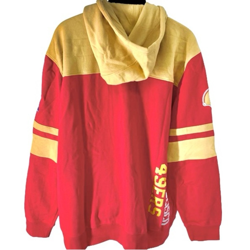 NWOT San Francisco 49ers NFL Full Zip Hoodie Size Large - Picture 2 of 7